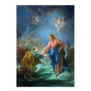  Francois Boucher St. Peter Invited to Walk on the Water 18 