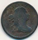 1806, DRAPED BUST HALF CENT (1800  1808) VERY NICE COIN ***FREE 