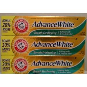 Arm and Hammer Advanced White Tartar Control Toothpaste Frosted Mint 