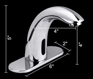   Automatic Hands Free Sensor Faucet Tap Sink Electronic Touch  