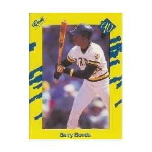  1990 Classic Yellow T68 Barry Bonds