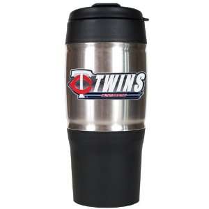  Minnesota Twins 18 oz. Stainless Steel / Black Travel Mug 