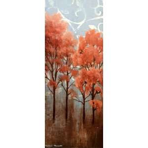   Red Trees I Poster by Michael Marcon  8.00 x 20.00 Toys & Games