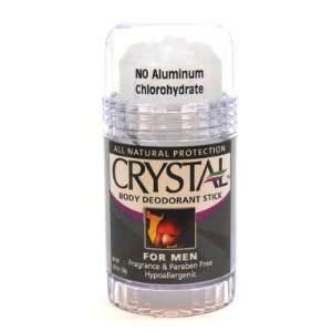  Crystal Deodorant Stick Mens 4.25 oz. (Case of 6) Health 
