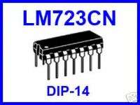 pcs. LM723CN LM723 Adj. Voltage Regulator 2 37V 150mA  