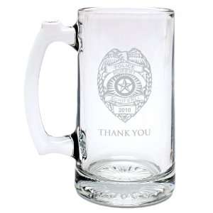  Badge 25oz. Beer Mug