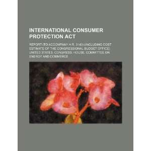  International Consumer Protection Act report (to 