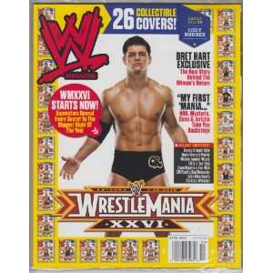  WWE Magazine Cody Rhodes Cover April 2010 Editors Of WWE 
