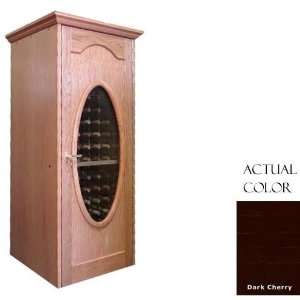   Series Wine Cellar   Glass Doors / Dark Cherry Cabinet Appliances