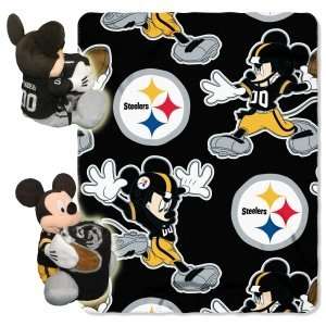  Pitsburgh Steelers NFL 038 Mickey Hugger 50x40 Blanket 