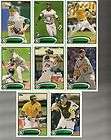 593 Card Lot of 2012 Topps Series 1 Base Cards with RCs  