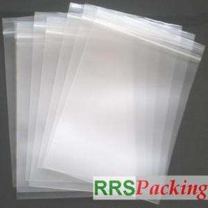 100 14x10 CLEAR ZIP LOCK 4 MIL THICK PLASTIC BAGS  