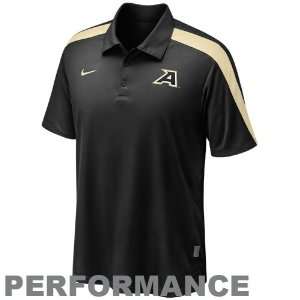 Nike Army Black Knights Black 2011 Coaches Hot Route Performance Polo 