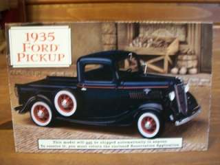 1935 Ford Pick Up Danbury Mint Brochure  