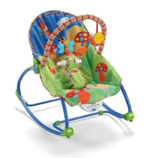 Fisher Price Infant To Toddler Rocker   Bug Friends 027084733402 