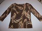 Womens Style Co stretch top size xl  