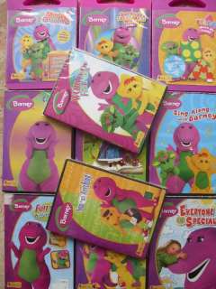 11 Huge lot Barney and Friends DVD License set E NEW  