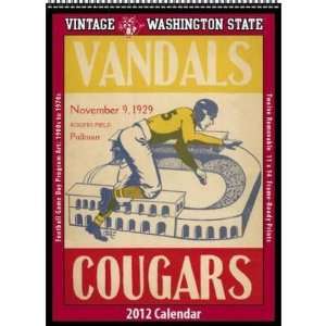   Vintage Washington State Football 2012 Wall Calendar