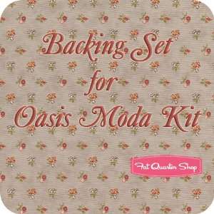  Backing Set for Oasis Moda Quilt Kit   5.5 yards of SKU 