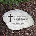 Engraved In Loving Memory Memorial Garden Stone Personalize W/Any Name 