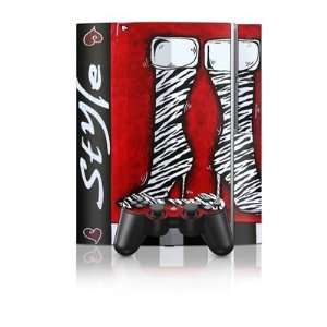 com New Shoes Design Protector Skin Decal Sticker for PS3 Playstation 