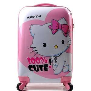  Hello Kitty Figure Travel Luggage Bag Trolley Troller 