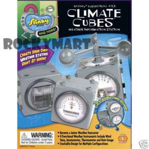 Climate Cubes Junior Weather Information Station Slinky  