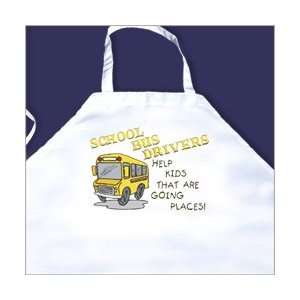  School Bus Drivers Printed Apron