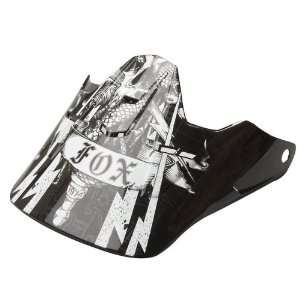  Fox Racing Black Visor for V2 Empire II Helmet Sports 