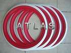Atlas 13 Red and White PORT A WALL Tire insert set