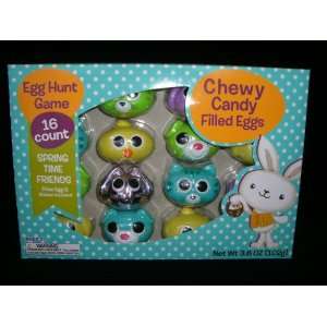   Candy Filled Eggs   Includes Prize Egg and Sticker ~ Animal Shaped