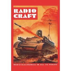  Radio Craft Tank 20x30 poster