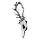   STAG WALL HOOK   METAL HANGER FOR COATS DOG LEADS BAGS ETC BN