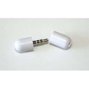  Mini Microphone for iPhone 4G/3G/iPod/touch/classic (White 