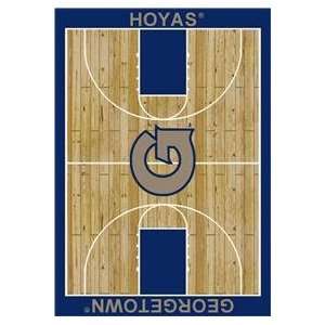   Georgetown University Home Court 1083 Rectangle 54 x 78 Sports