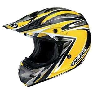  HJC AC X3 Agent Helmet   Large/Yellow Automotive