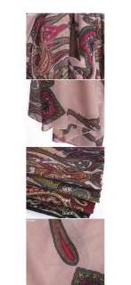   Paisely Long Soft Scarf 4 Color Shawl Wrap Stole Women Trend  