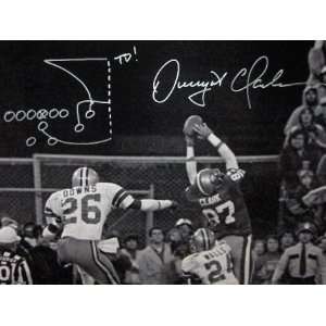 Dwight Clark Signed San Francisco 49ers 16x20 Inscribed