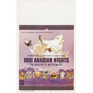 1001 Arabian Nights (1959) 27 x 40 Movie Poster Style B  