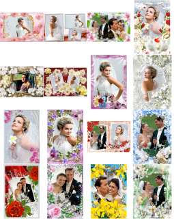 1000 Photoshop CS5 templates PSD for Weddings 10 DVDs  
