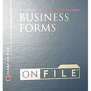 Business Forms on File 1999 (Serial) (9780816040278) Richard 
