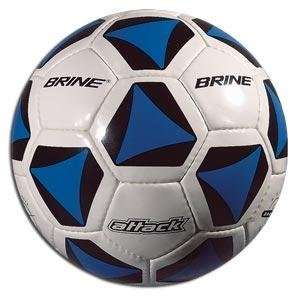  Brine Attack Training Soccer Ball (Royal) Sports 