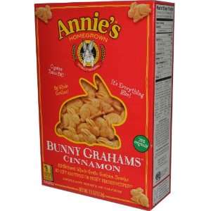 Annies   Organic Bunny Grahams   Cinnamon   7.5 oz.  