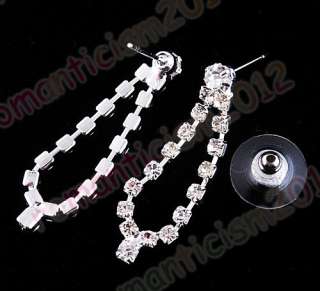 FREE Wedding/Bridal crystal choker necklace EARRING set  