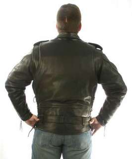 California Highway Patrol Leather Jacket  