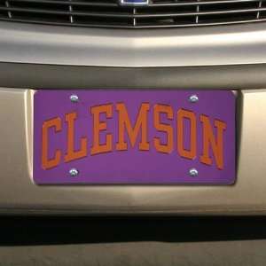  Clemson Tigers Mirror License Plate