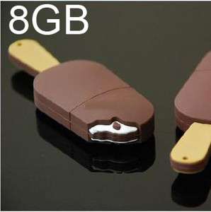 8GB usb flash drive creative chocolate memory pen stick #5305  