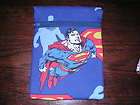 superman super comic dc handmade zipper 7 fabric purse tablet
