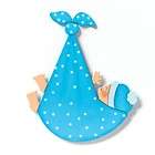 Blue Baby Bundle Magnet (1746 6 Embellish Your Story)   6 high