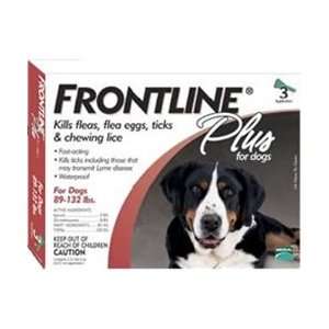  Frontline Plus for Dogs 89   132 lbs. (3 Applications) 89 